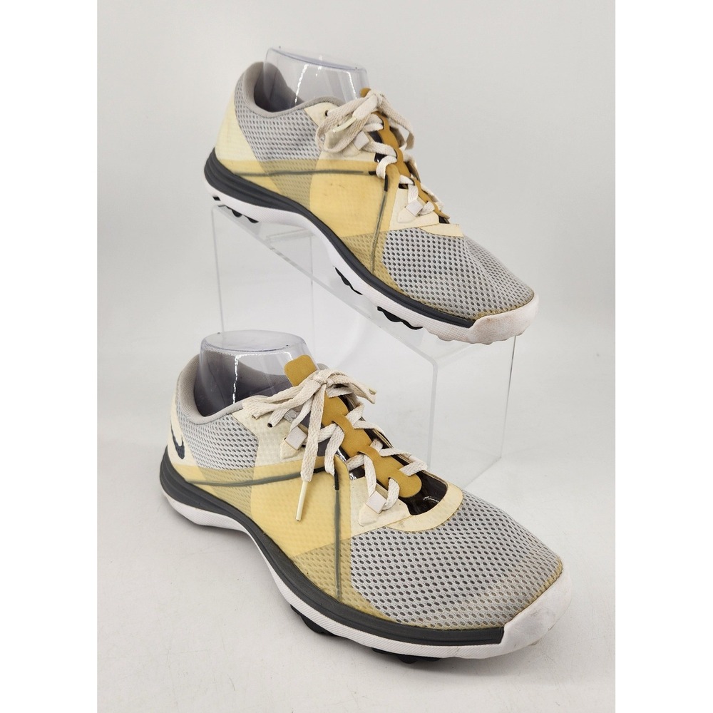 Nike Lunar Summer Lite 2 Golf Training Shoes‎ Womens 8 Grey 628539-002 Sneakers